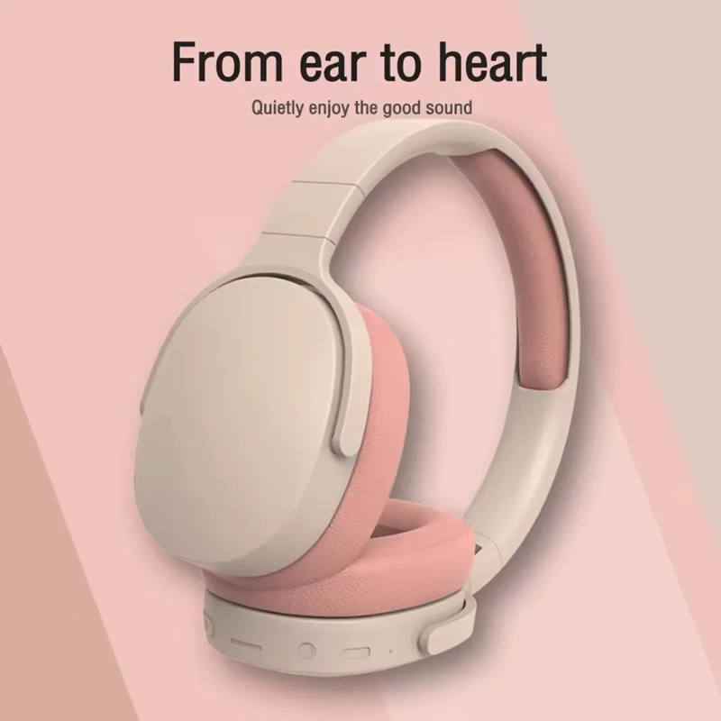 AURICULAR INALAMBRICO FASHIONBOUTIQUE P-2961 HEADPHONE ROSA - 2