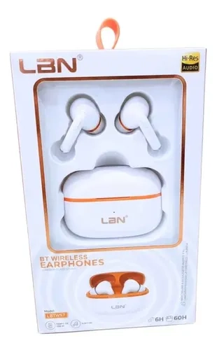 AUDIFONOS INALAMBRICOS LBN LBTWS7 BLANCO - 2