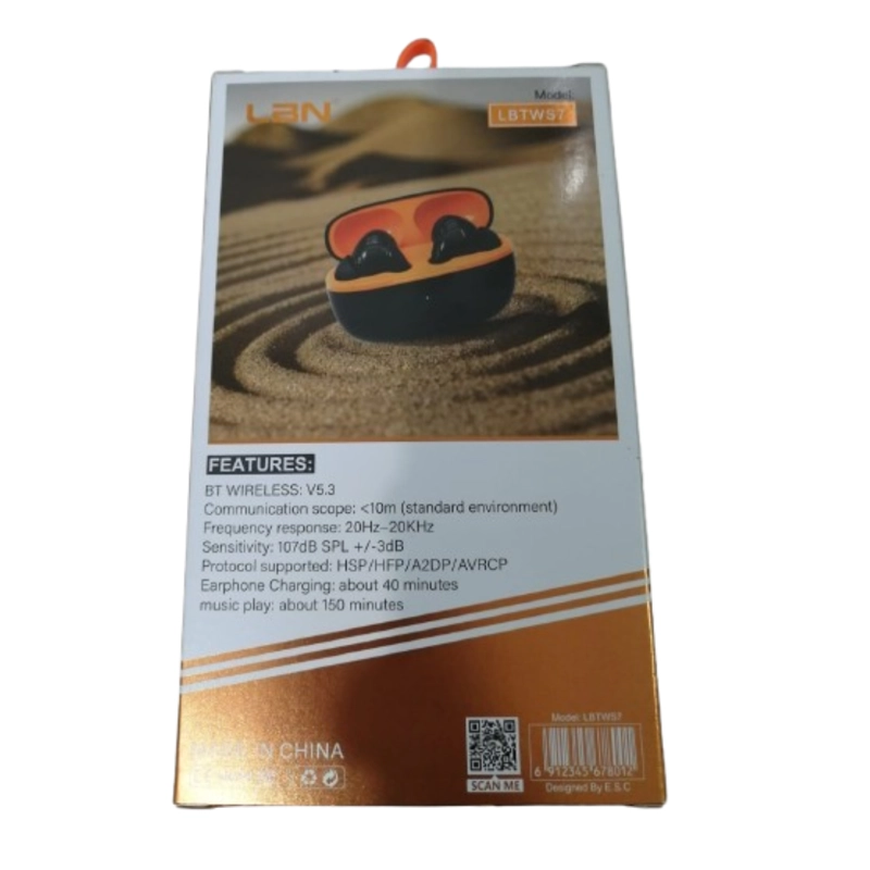 AUDIFONOS INALAMBRICOS LBN LBTWS7 BEIGE - 2