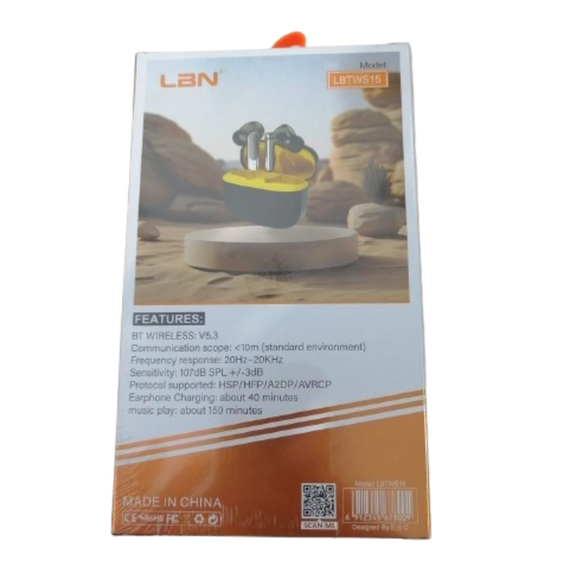 AUDIFONOS INALAMBRICOS LBN LBTWS15 BLANCOS - 2