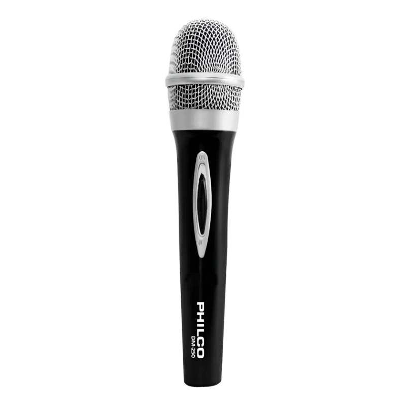 MICROFONO ALAMBRICO PHILCO UNIDIRECCIONAL KARAOKE - 1