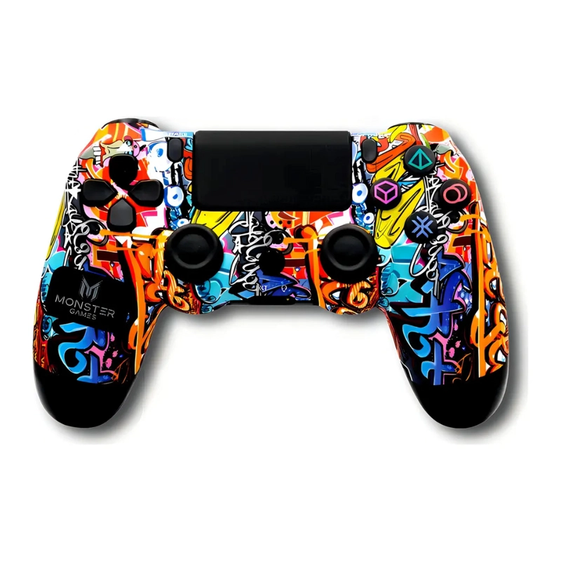 CONTROL COMPATIBLE CON PS4 MONSTER GAMES DOUBLE SHOCK COLOR STROKE - 1