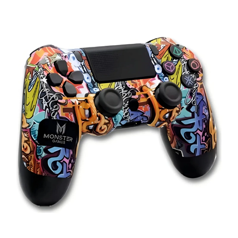 CONTROL COMPATIBLE CON PS4 MONSTER GAMES DOUBLE SHOCK COLOR STROKE - 2