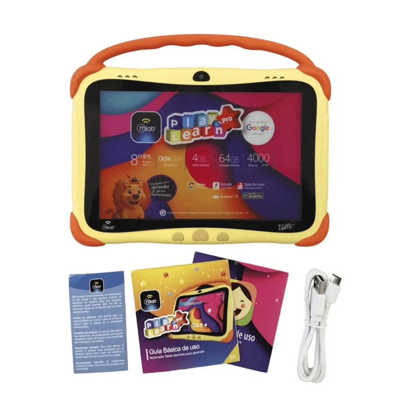TABLET PLAY & LEARN PRO 8 MLAB 4GB RAM 64 MEMORIA - 2