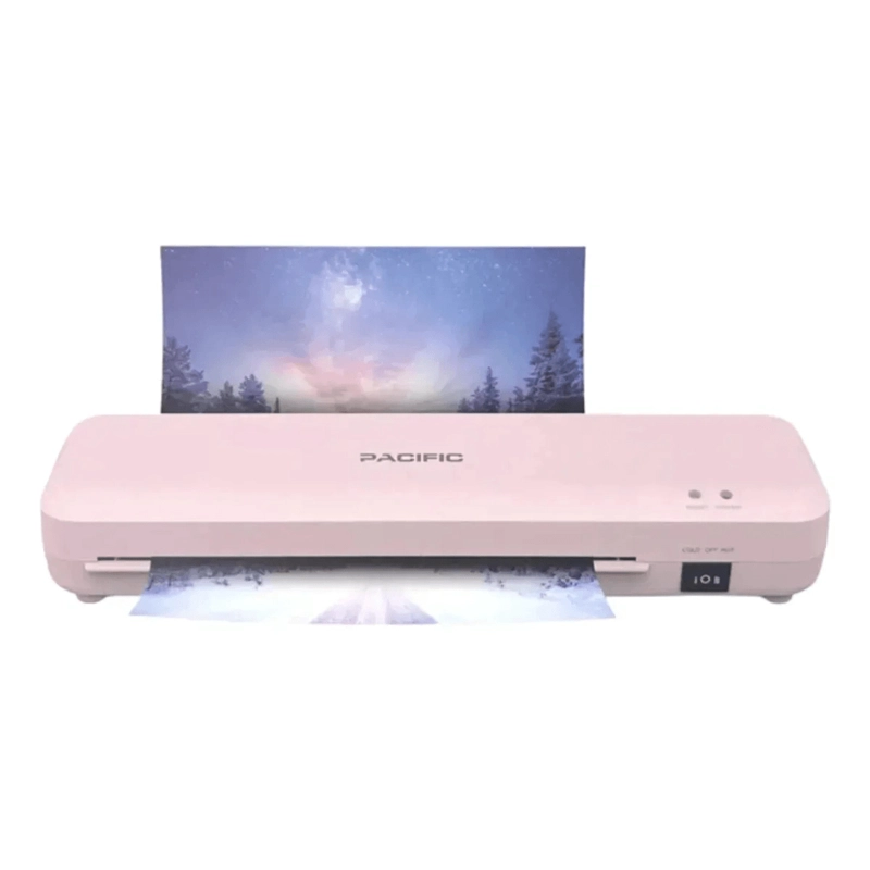 TERMOLAMINADORA A4 350'' X 105'' PACIFIC PINK PAC01175P - 5