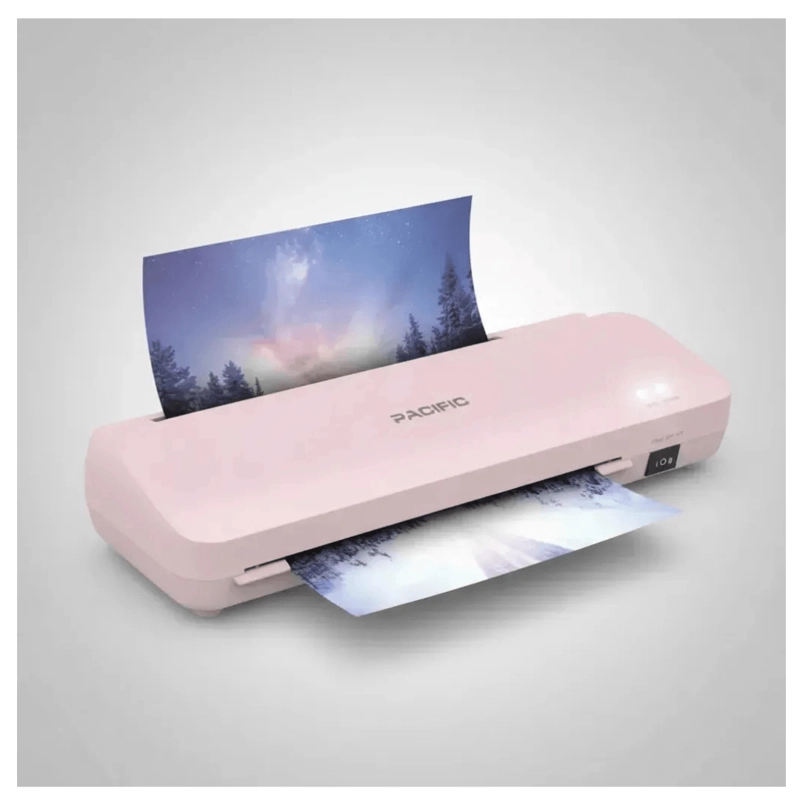 TERMOLAMINADORA A4 350'' X 105'' PACIFIC PINK PAC01175P - 2