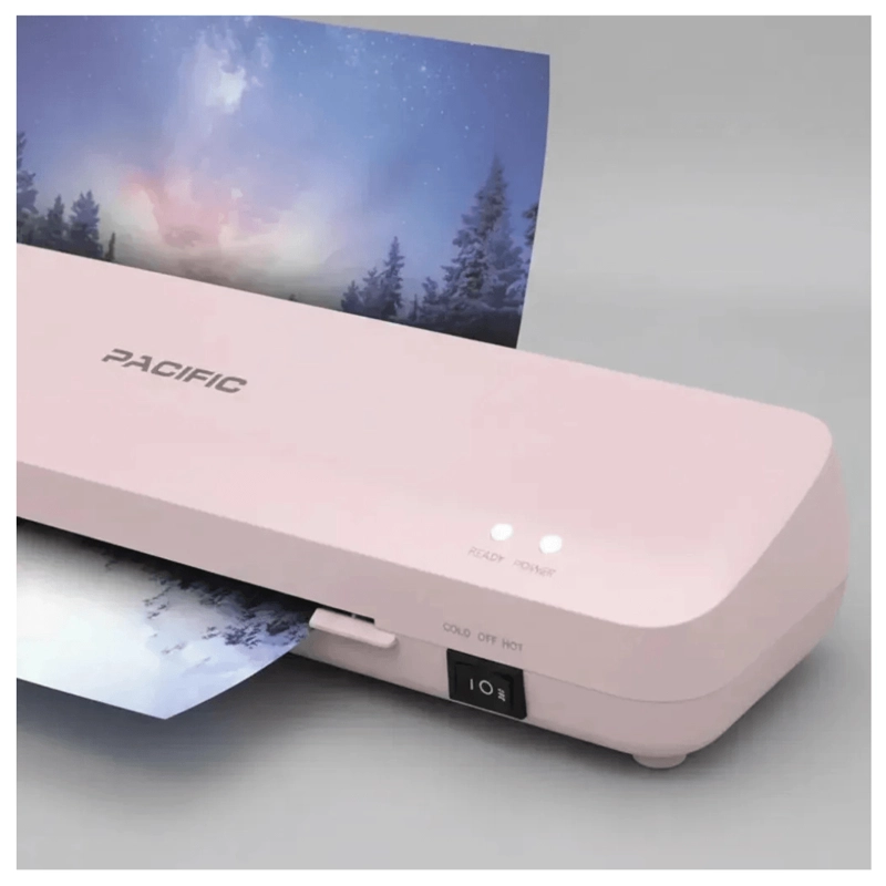 TERMOLAMINADORA A4 350'' X 105'' PACIFIC PINK PAC01175P - 3