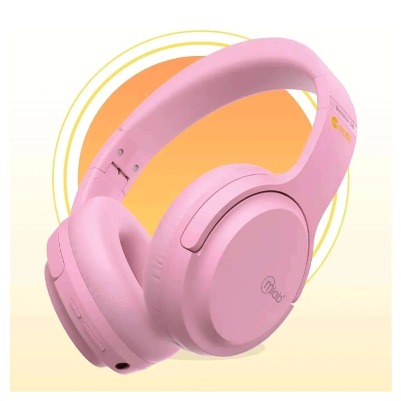 AUDIFONOS INALAMBRICOS MLAB OVER-EAR ROSADO CON CANCELACION DE RUIDO - 1