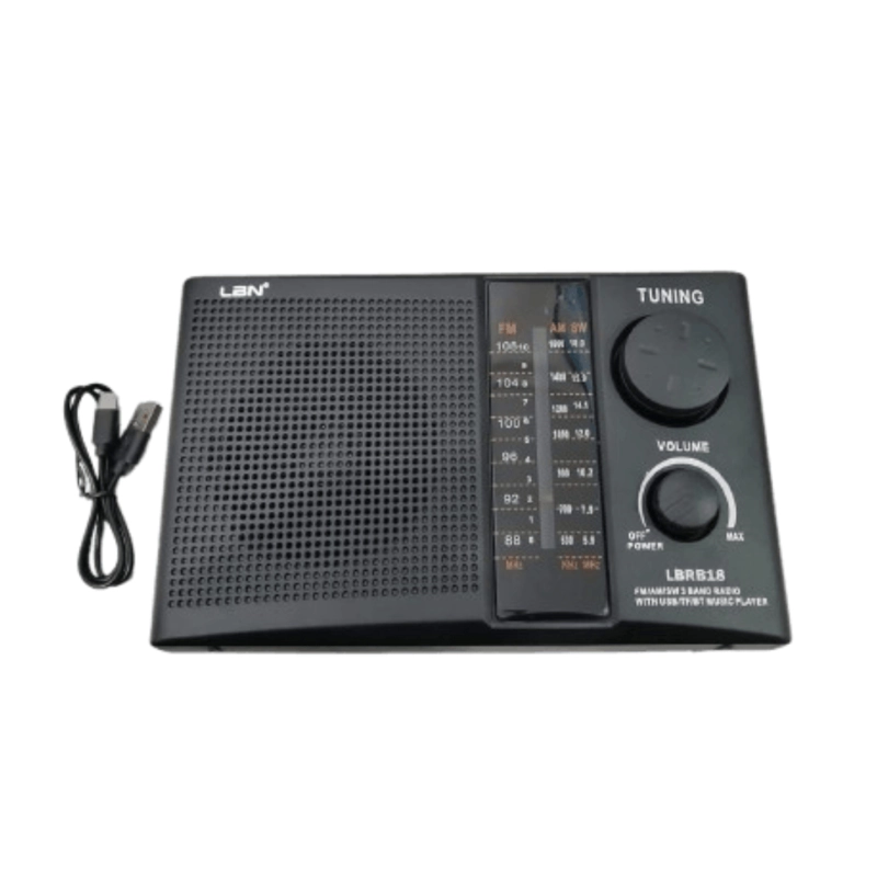 RADIO PORTATIL LBN LBRB18 NEGRO - 1
