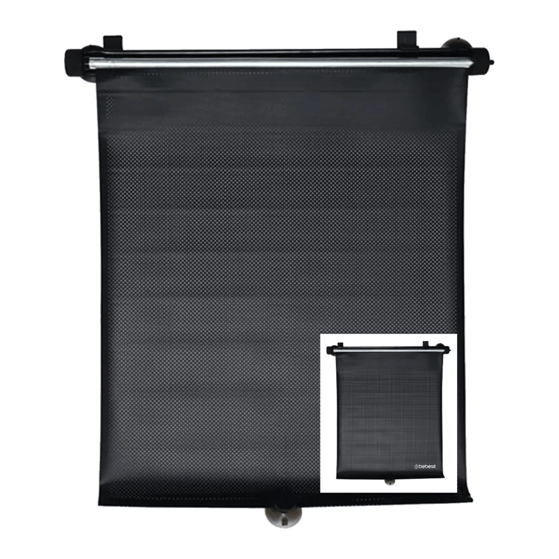 CORTINA ROLLER PARA VEHICULOS B-EQUIP BEQ1117 NEGRO - 2