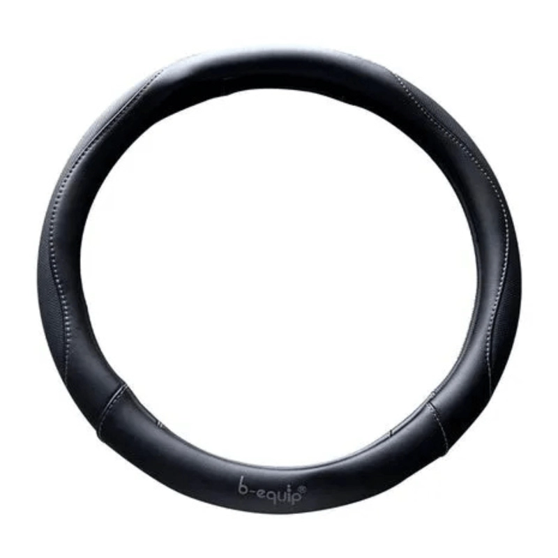 CUBRE VOLANTE PARA VEHICULOS B-EQUIP BEQ-1120 NEGRO - 3