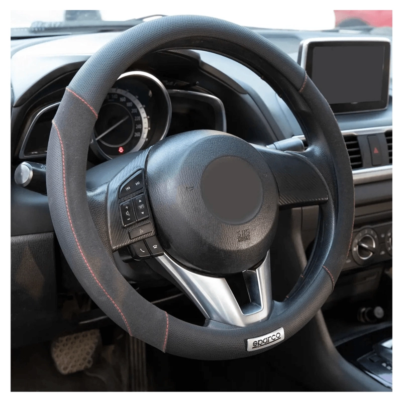 CUBRE VOLANTE DE VEHICULOS SPARCO SPC1112BK NEGRO - 2