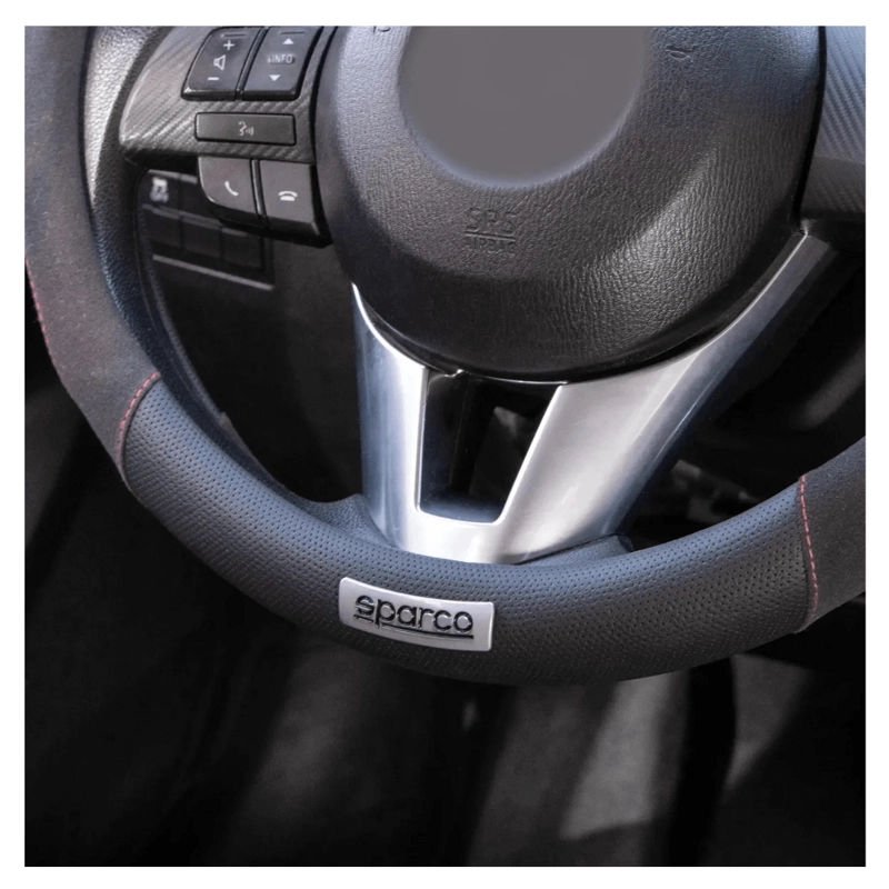 CUBRE VOLANTE DE VEHICULOS SPARCO SPC1112BK NEGRO - 3