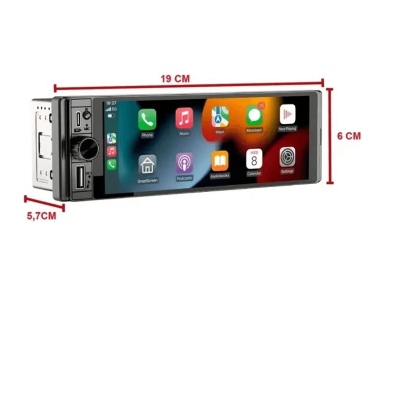 RADIO VEHICULO AIWA AW-W470C ANDROID BLUETOOTH - 2