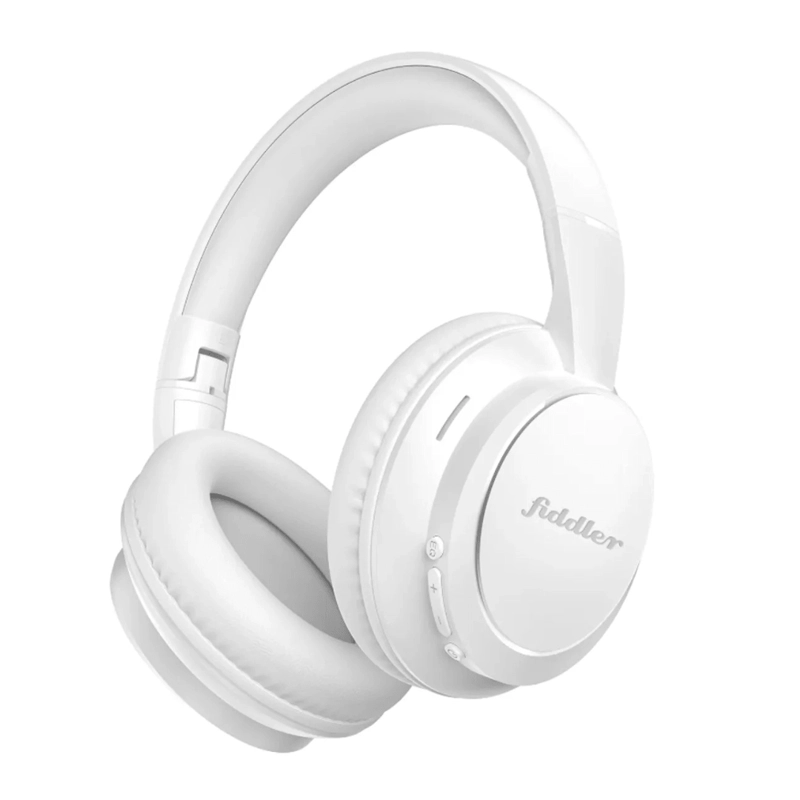 AUDIFONOS INALAMBRICOS FIDDLER BLUETOOTH 5.4 FD-B70W BLANCOS - 1