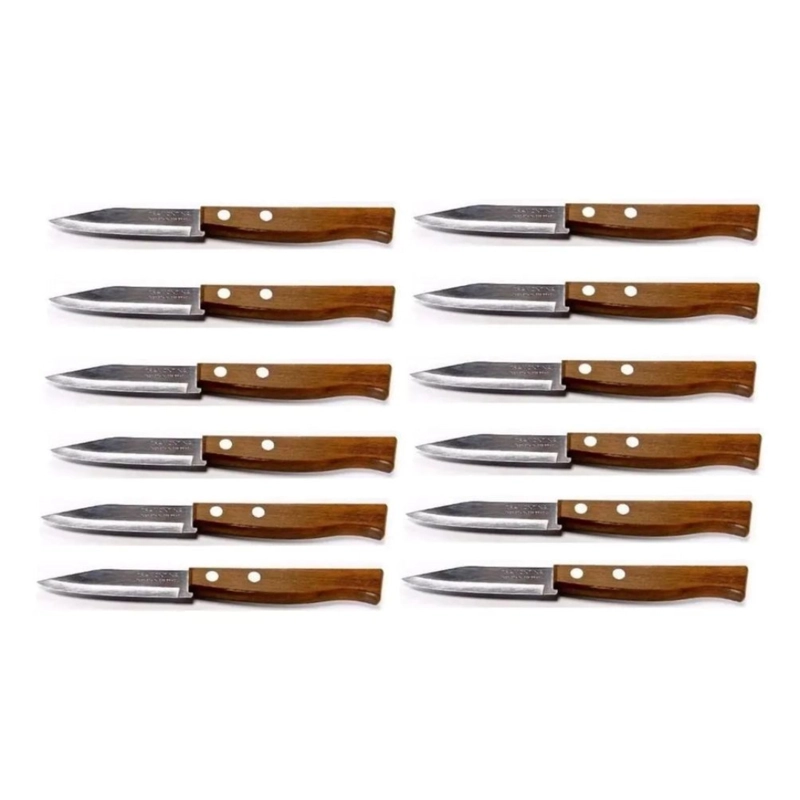 SET TRAMONTINA DINAMIC 12 CUCHILLOS INOXIDABLES - 1