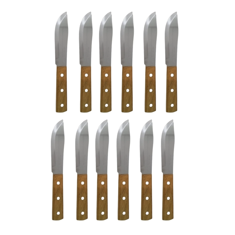 SET TRAMONTINA 12 CUCHILLOS 22901/005 ACERO INOXIDABLE - 1
