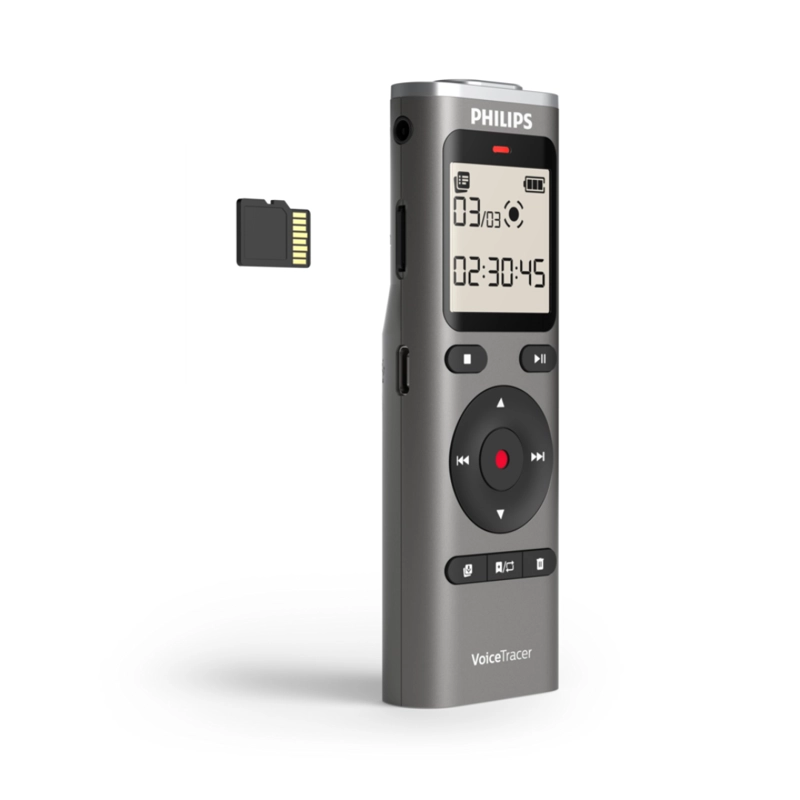 GRABADORA DIGITAL DE VOZ PHILIPS DVT1170 8 GB - 5