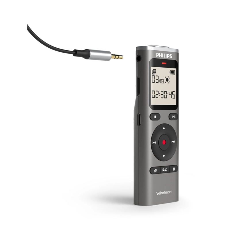 GRABADORA DIGITAL DE VOZ PHILIPS DVT1170 8 GB - 6