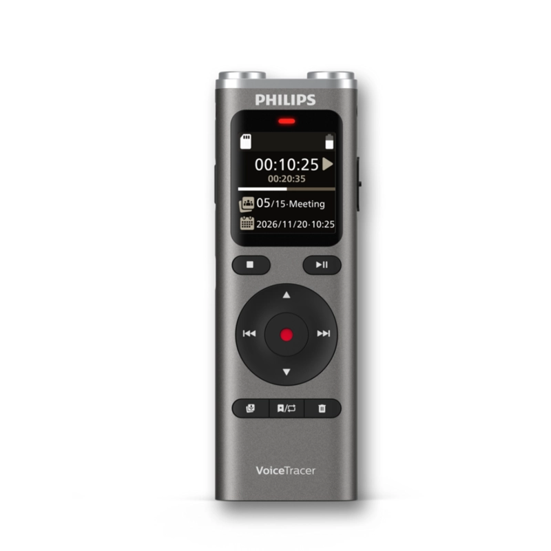 GRABADORA DE VOZ DIGITAL PHILIPS DVT2075 8GB - 1