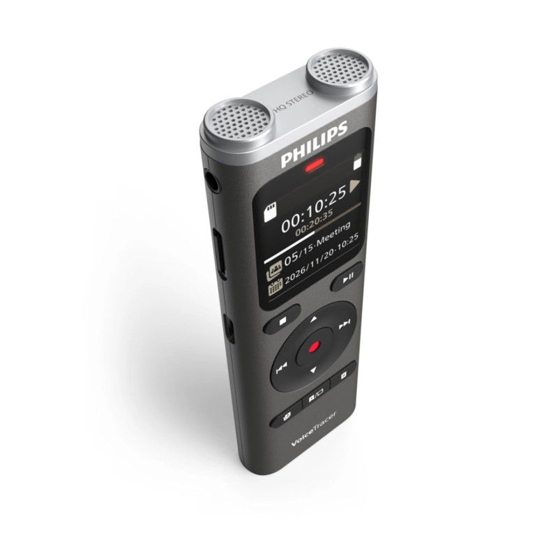 GRABADORA DE VOZ DIGITAL PHILIPS DVT2075 8GB - 2