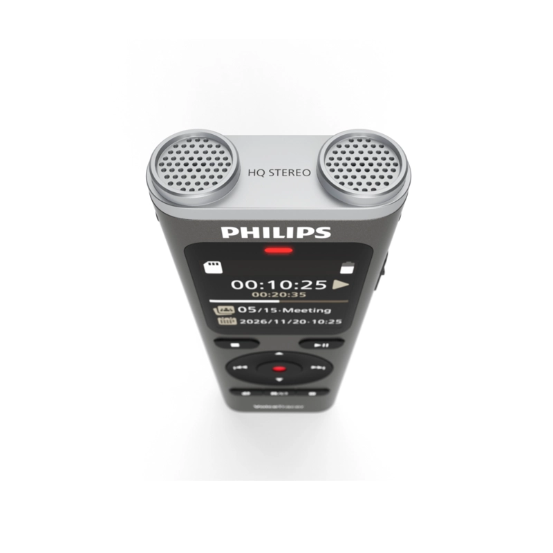 GRABADORA DE VOZ DIGITAL PHILIPS DVT2075 8GB - 3