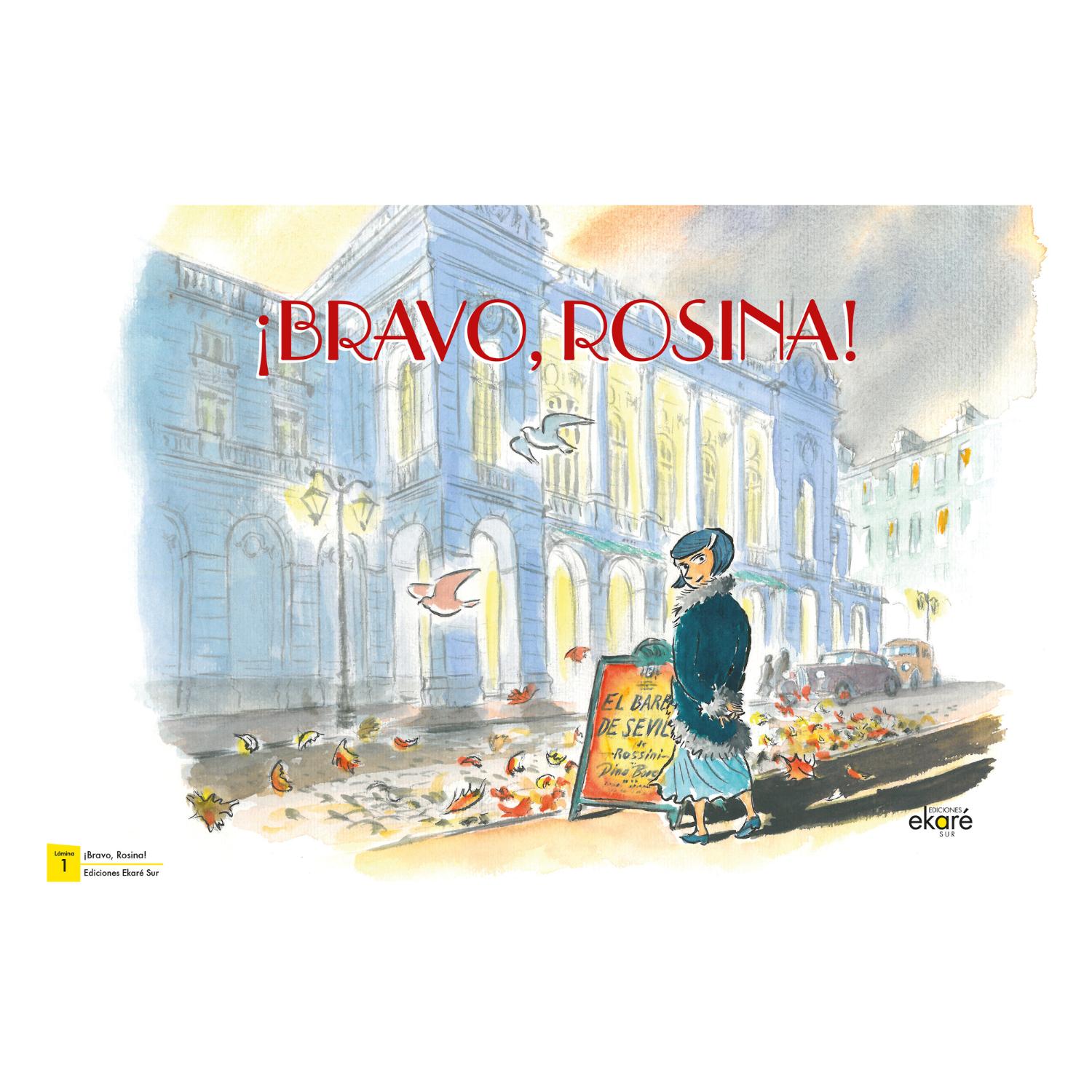 LIBRO LÁMINAS ¡BRAVO, ROSINA! - 1