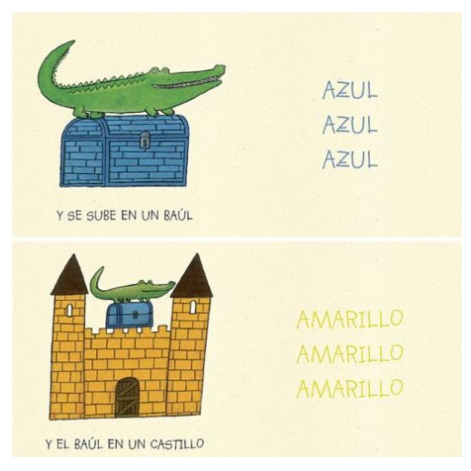 LIBRO COCODRILO (R) - COLECCIÓN DE LA CUNA A LA LUNA - 2
