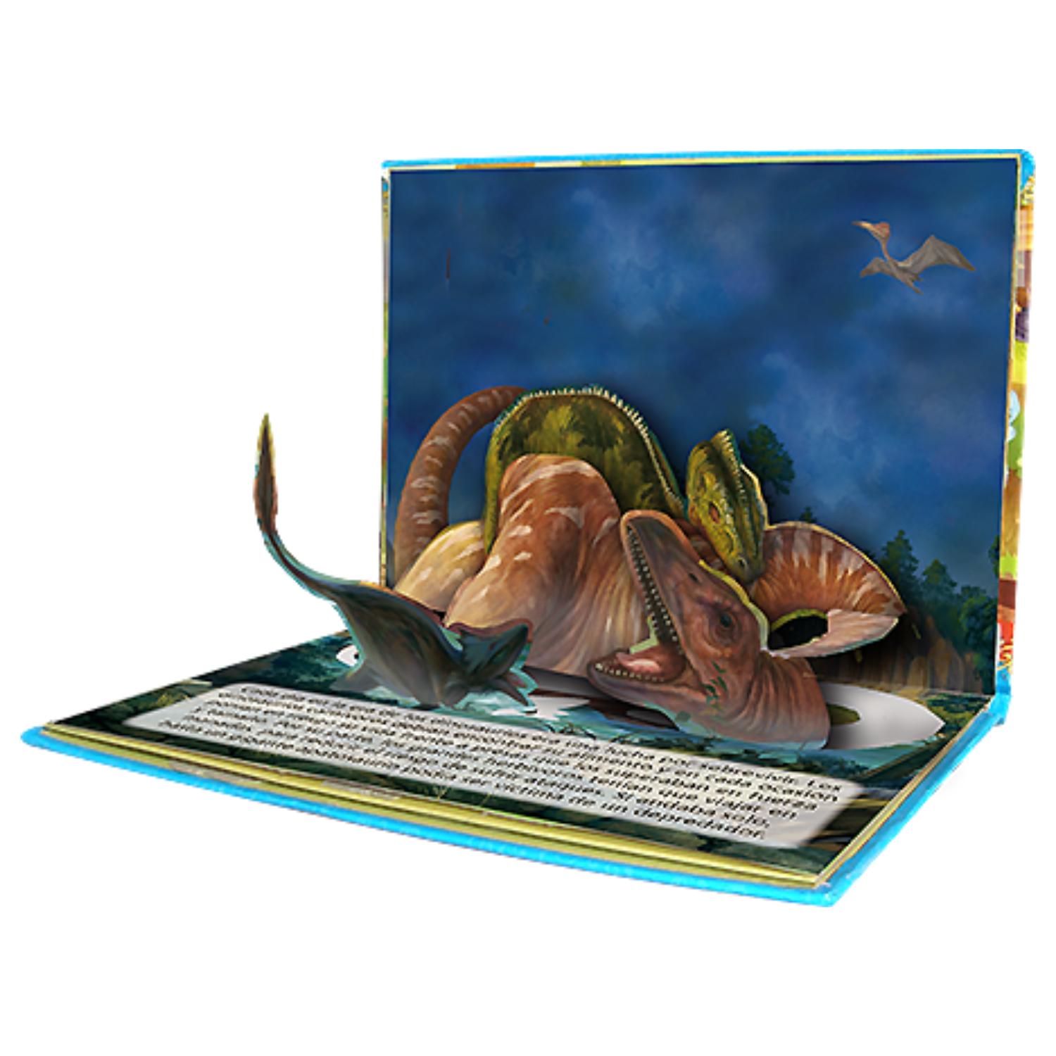LIBRO DINOSAURIOS POP UP - CHOQUE DE TITANES - 2