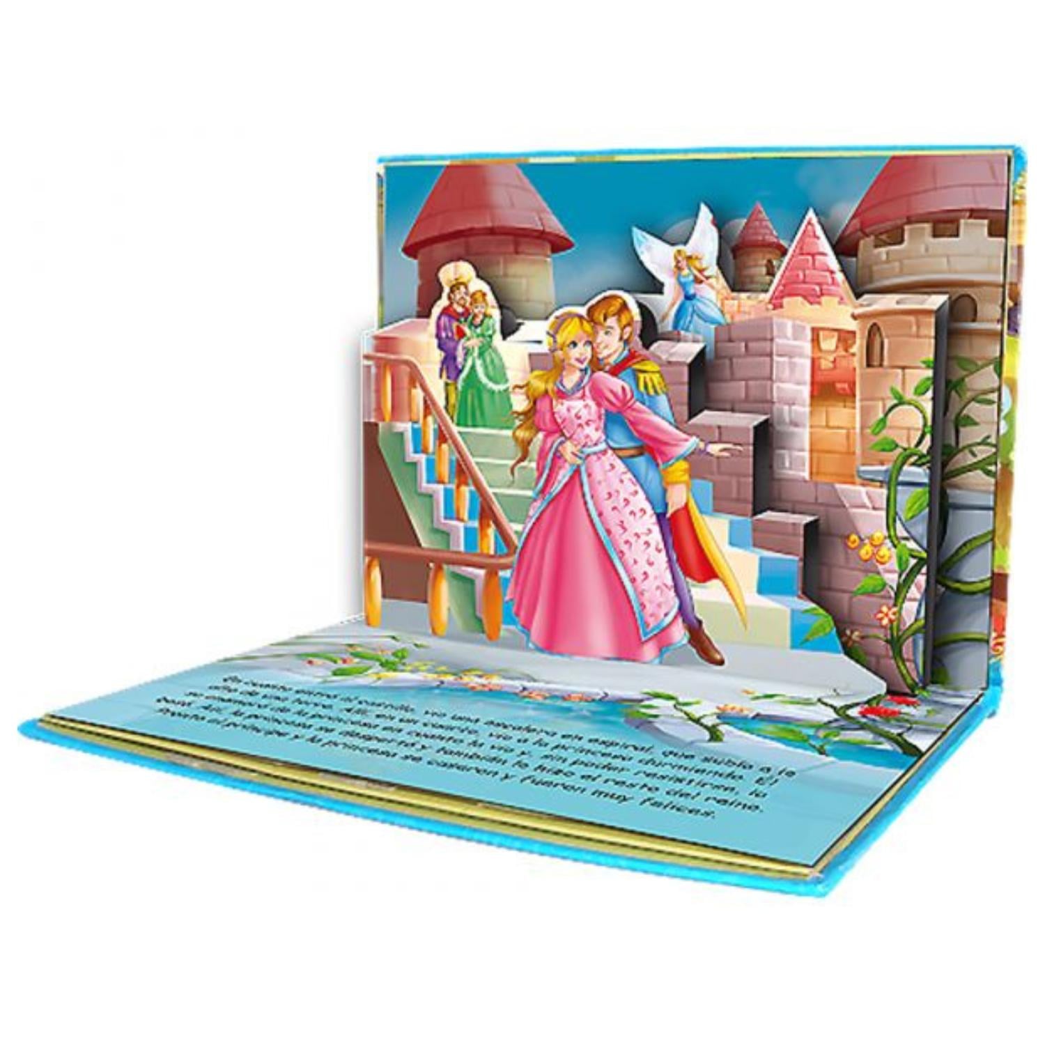 LIBRO MIS CUENTOS CLÁSICOS EN 3D - LA BELLA DURMIENTE (POP UP) - 2