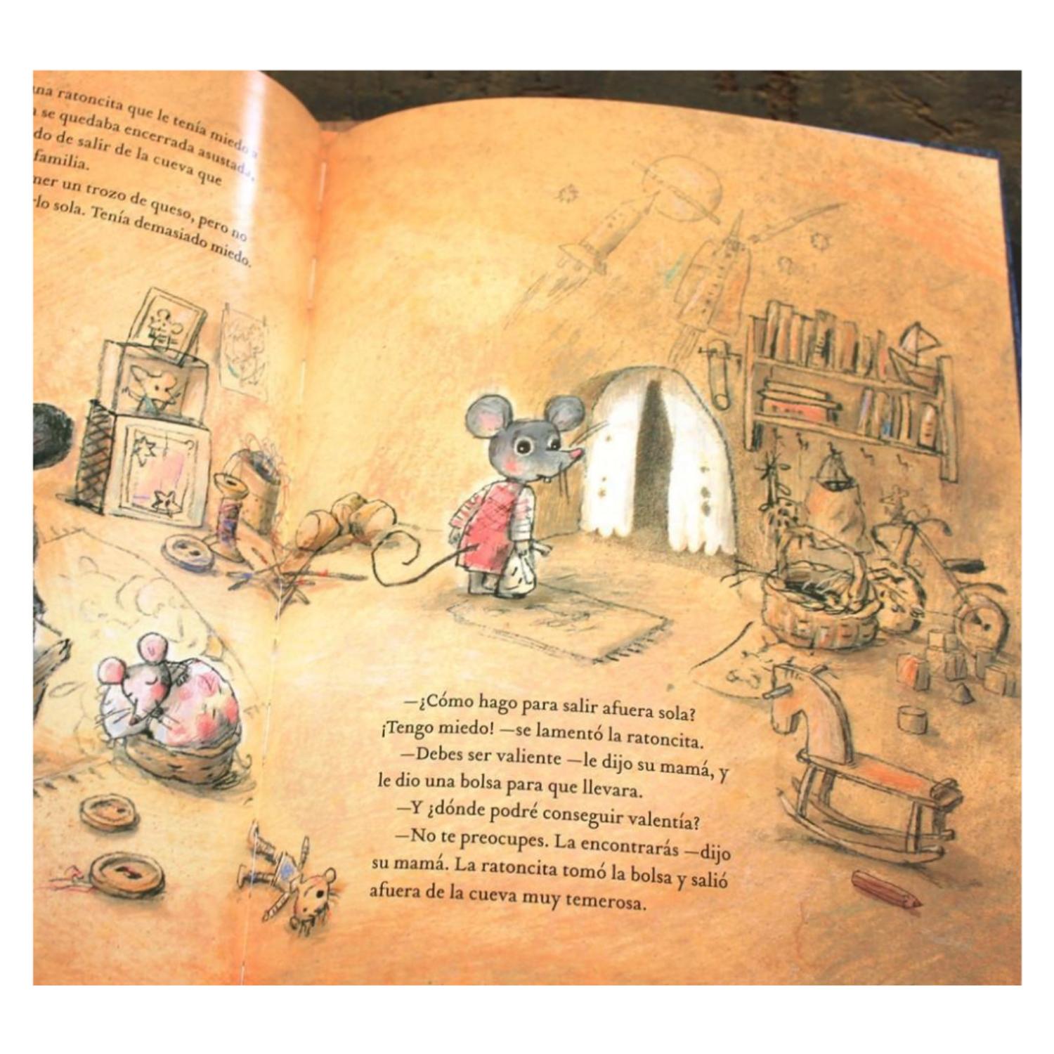 LIBRO LA RATONCITA QUE QUERÍA SER VALIENTE - 2