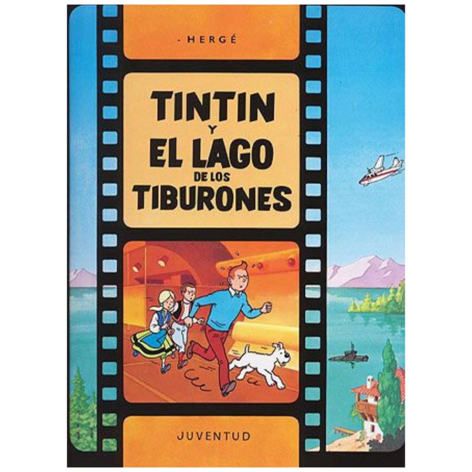 LIBRO TINTÍN Y EL LAGO DE LOS TIBURONES - 1