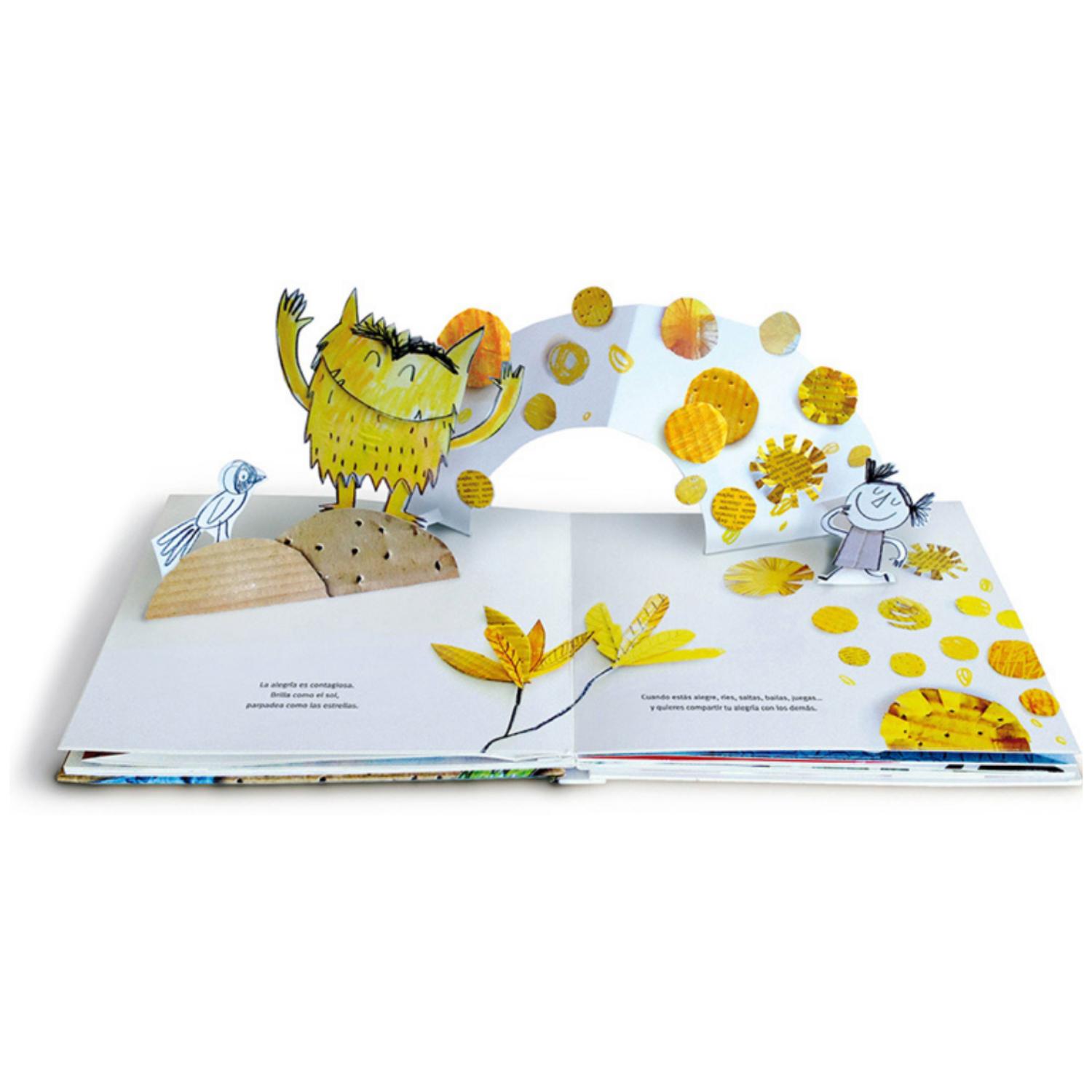 LIBRO EL MONSTRUO DE COLORES POP - UP - 3