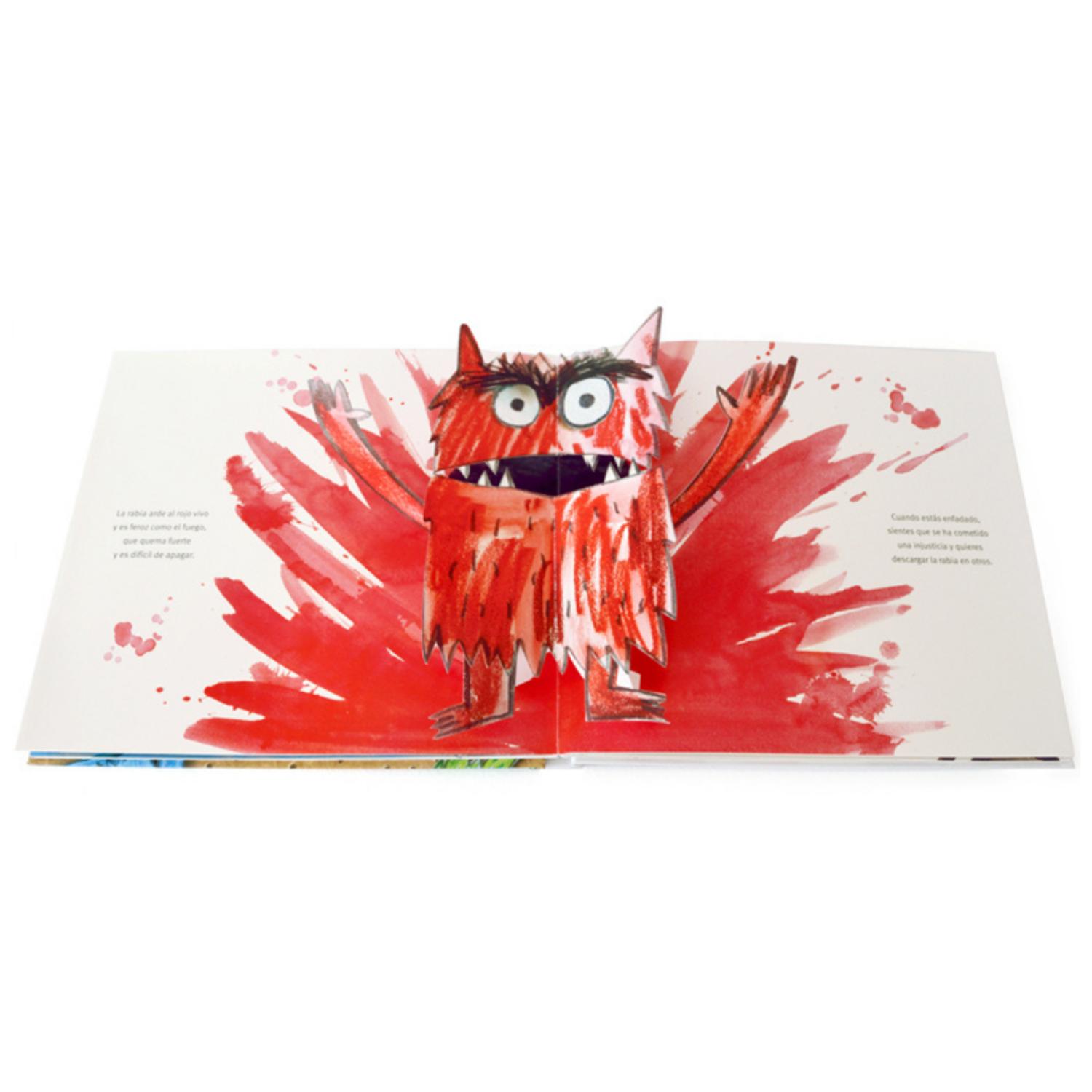 LIBRO EL MONSTRUO DE COLORES POP - UP - 4