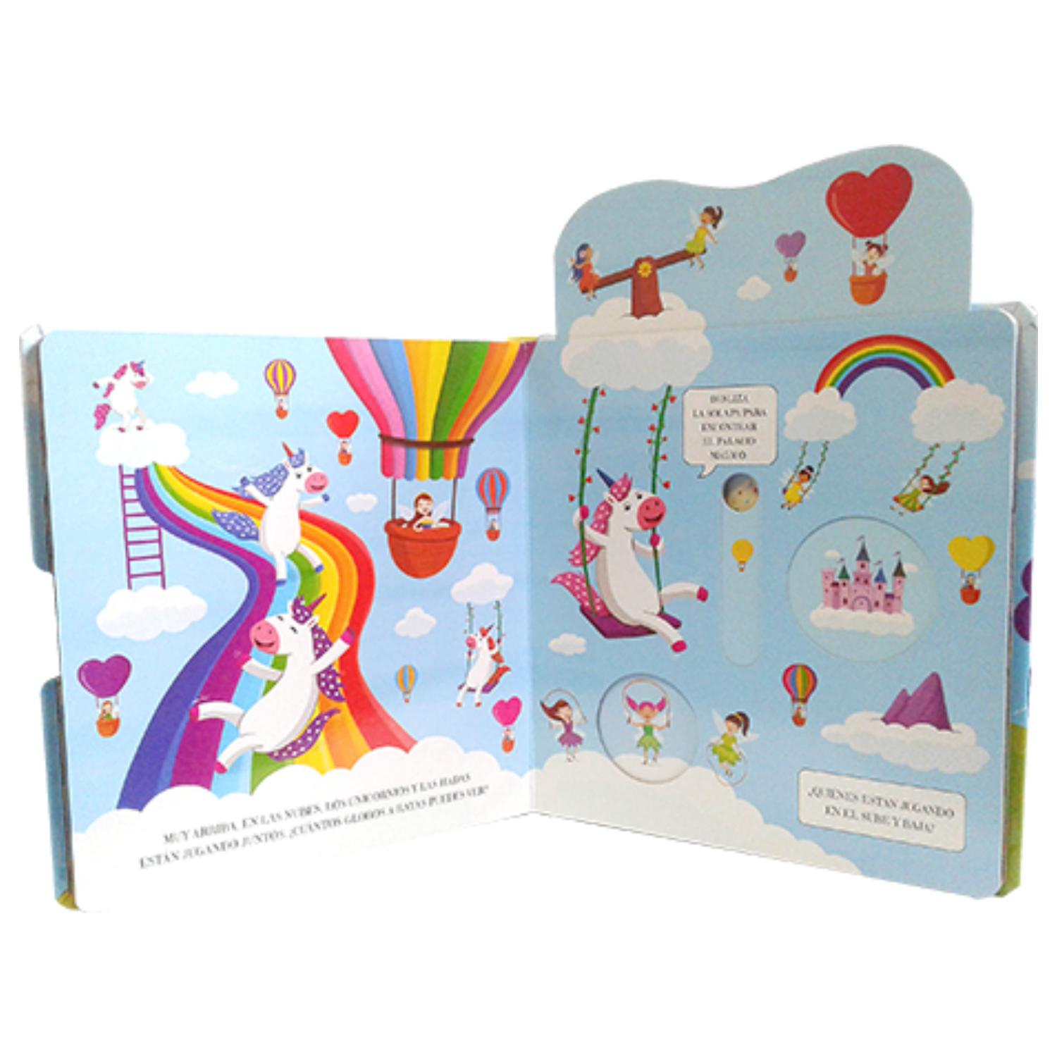 LIBRO EL MUNDO DE LOS UNICORNIOS - AVENTURAS INTERACTIVAS - 2
