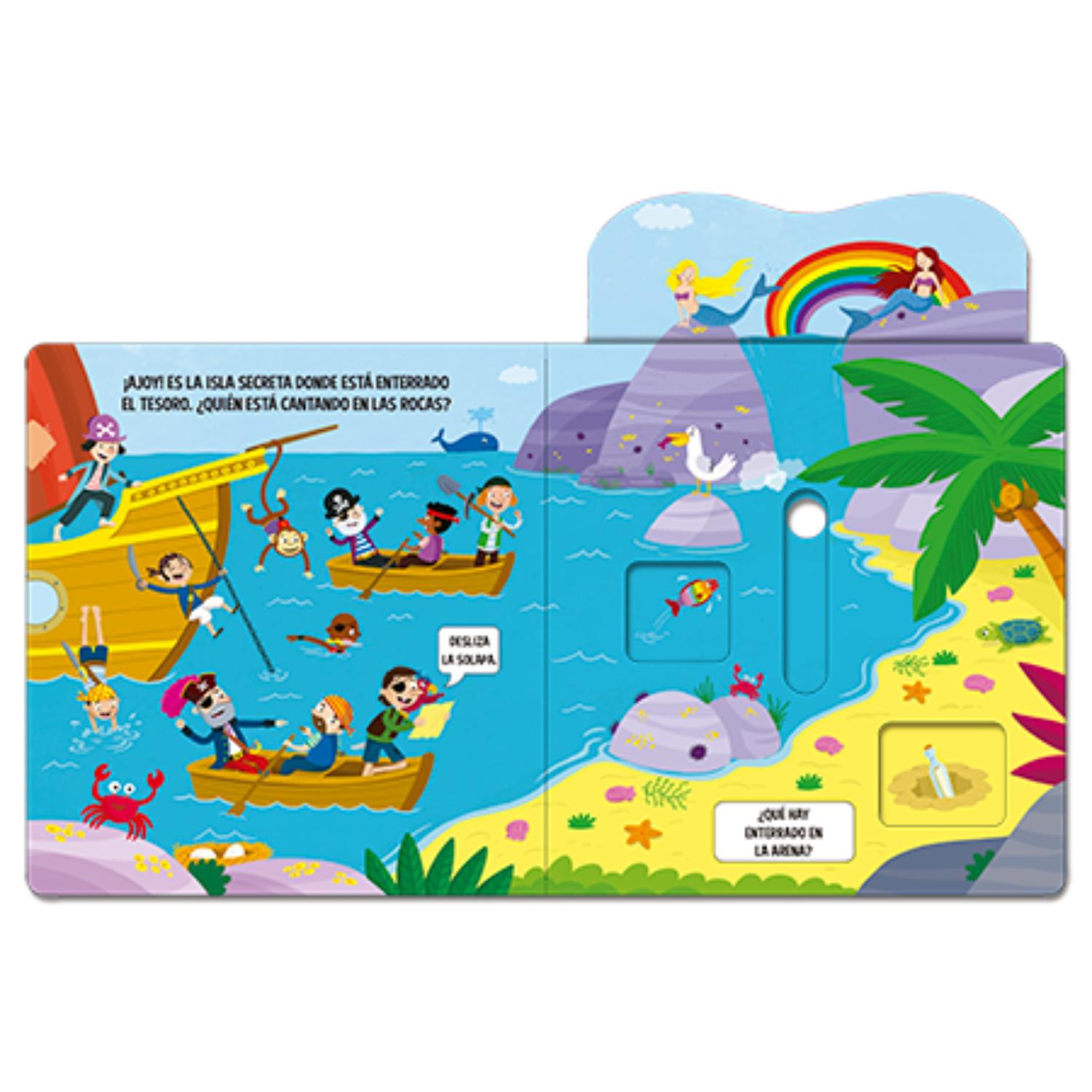 LIBRO EL BARCO PIRATA - AVENTURAS INTERACTIVAS - 2