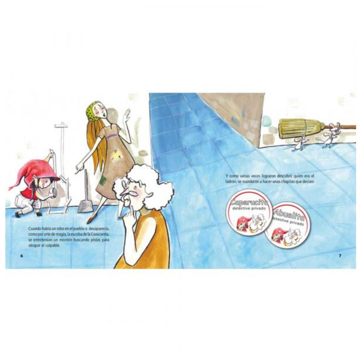 LIBRO CAPERUCITA ROJA Y ABUELITA, DETECTIVES PRIVADOS - 2