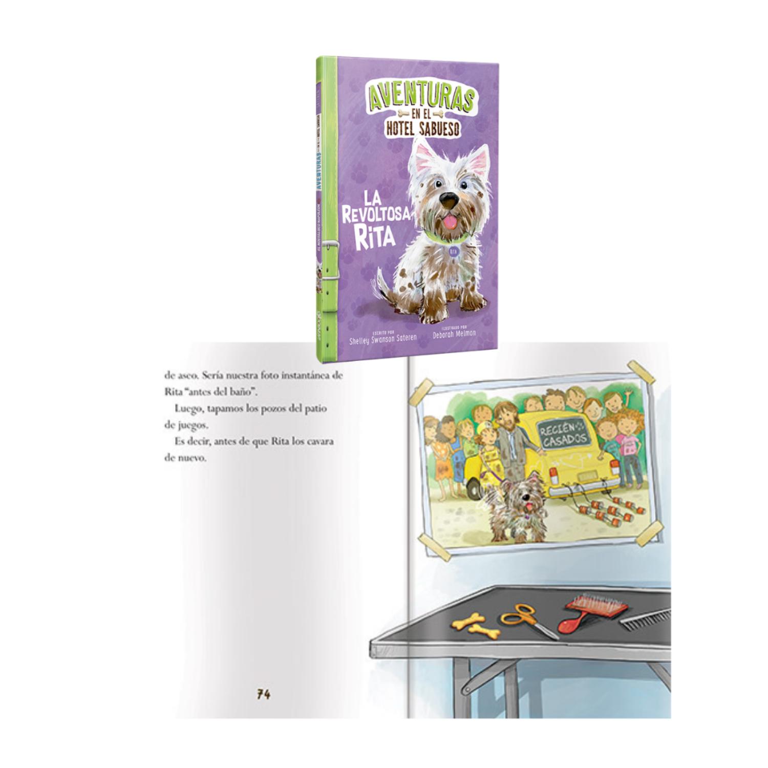 LIBRO LA REVOLTOSA RITA - AVENTURAS EN EL HOTEL SABUESO - 2