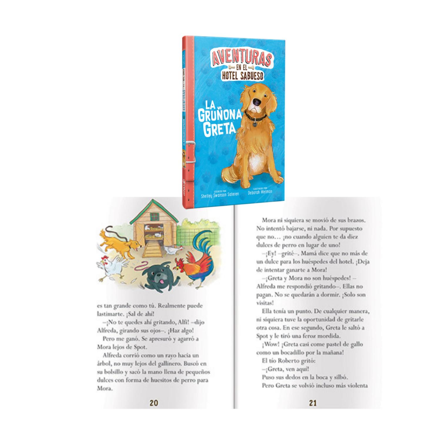 LIBRO LA GRUÑONA GRETA - AVENTURAS EN EL HOTEL SABUESO - 2