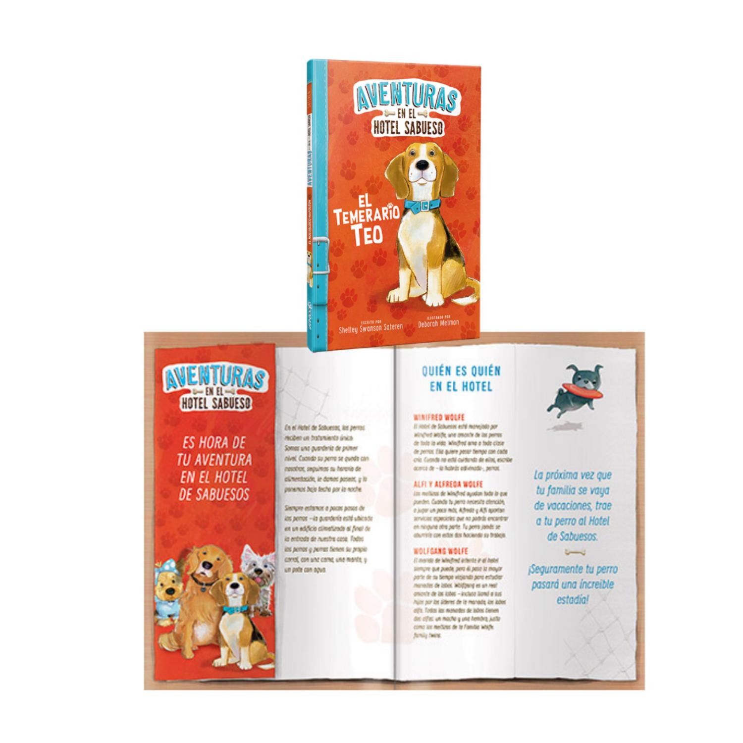 LIBRO EL TEMERARIO TEO - AVENTURAS EN EL HOTEL SABUESO - 2