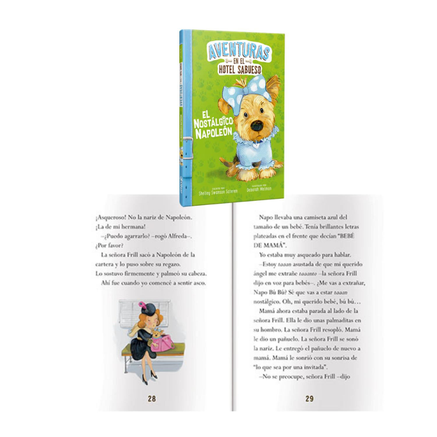 LIBRO EL NOSTÁLGICO NAPOLEÓN - AVENTURAS EN EL HOTEL SABUESO - 2