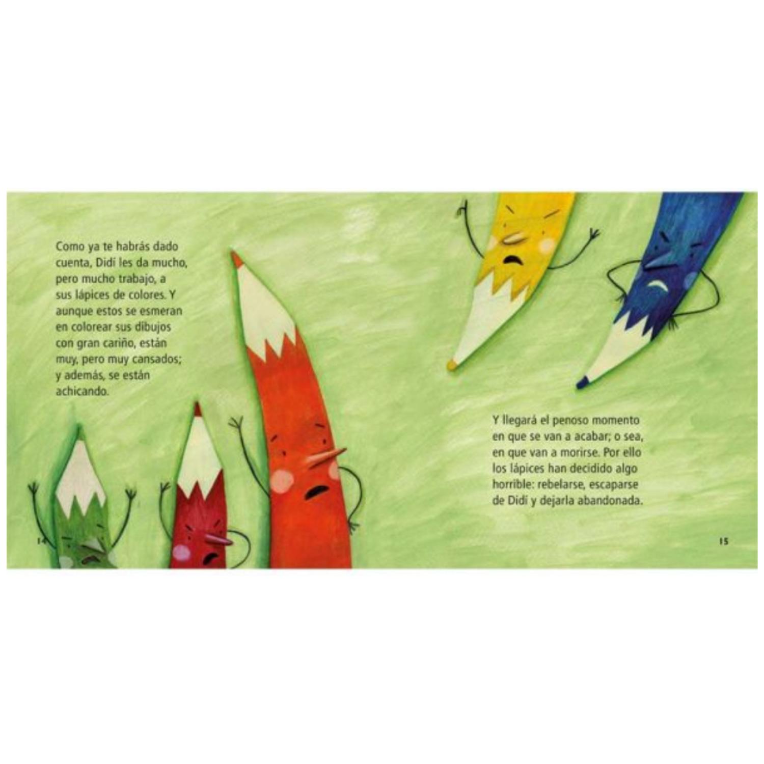 LIBRO LA REBELIÓN DE LOS LÁPICES DE COLORES - 2