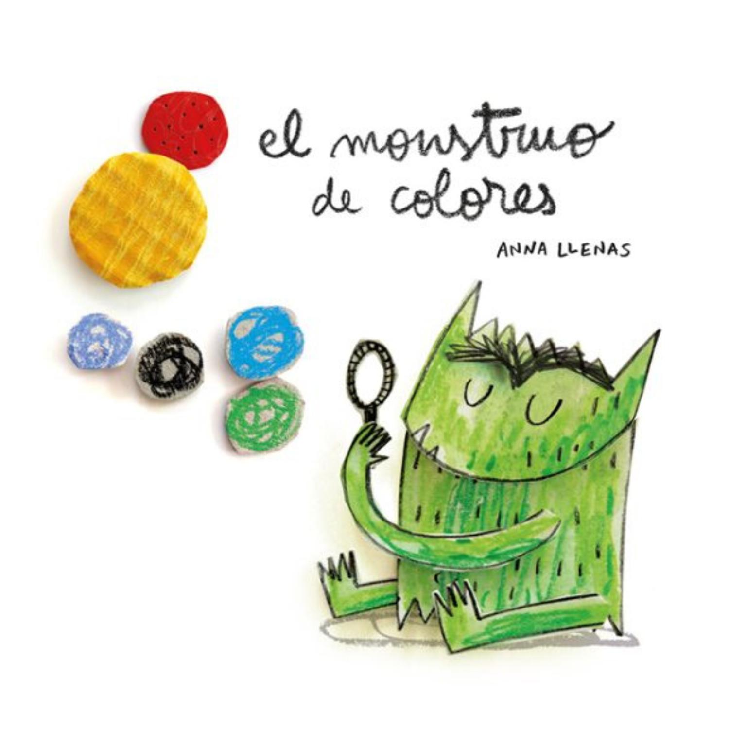 LIBRO EL MONSTRUO DE COLORES - CARTONÉ - ANNA LLENAS - 1