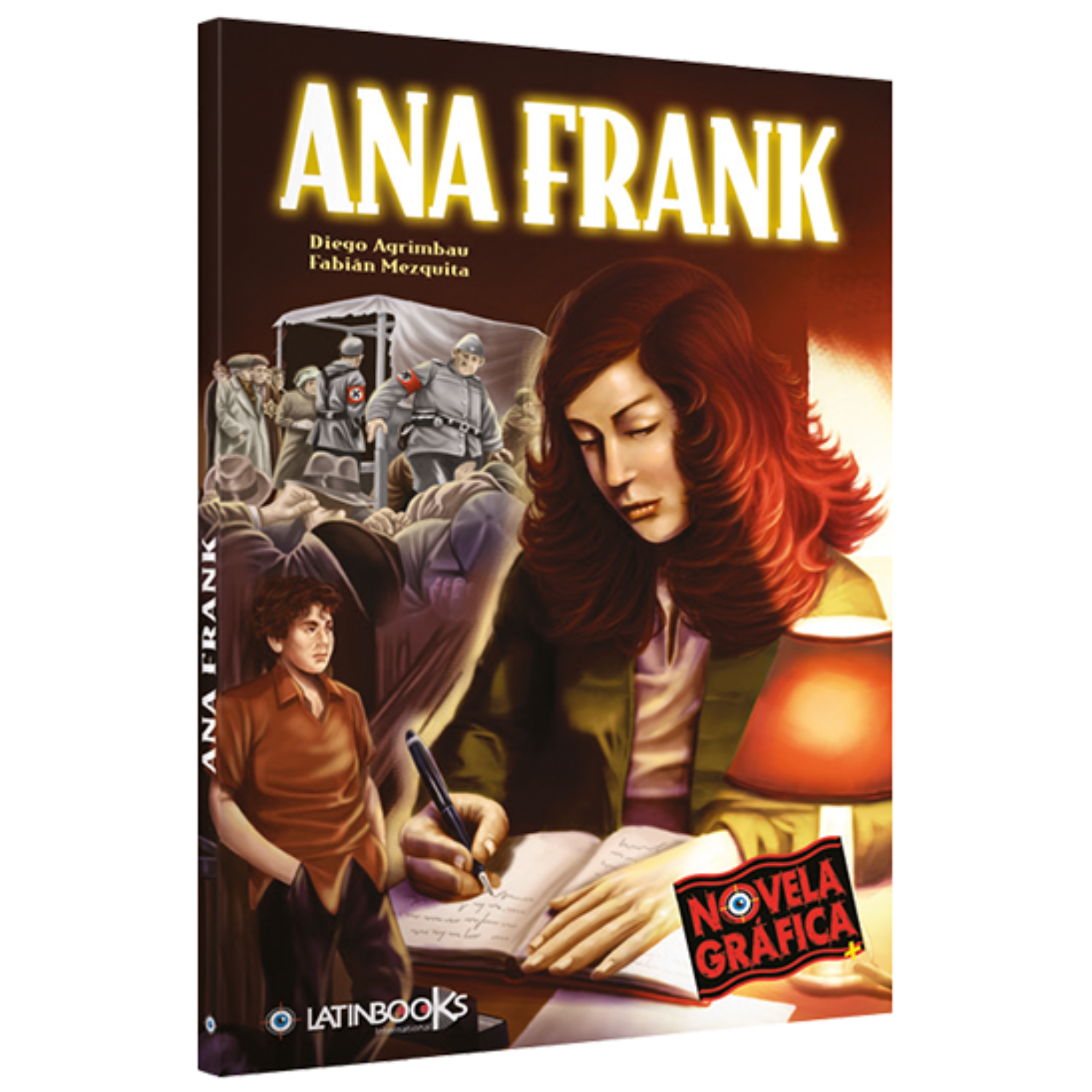 LIBRO ANA FRANK - NOVELA GRÁFICA - LATINBOOKS - 1