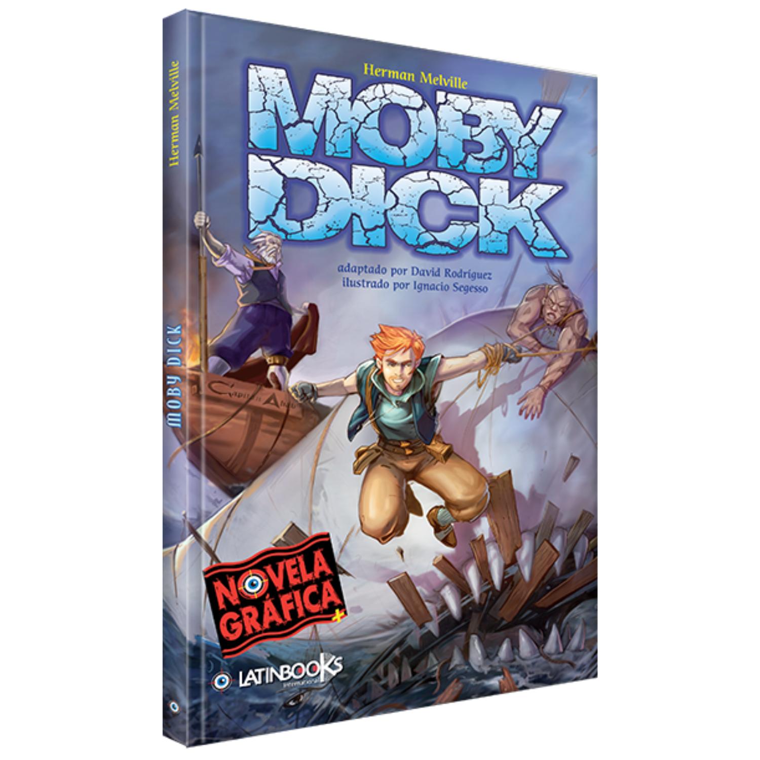 LIBRO MOBY DICK - NOVELA GRÁFICA - LATINBOOKS - 1