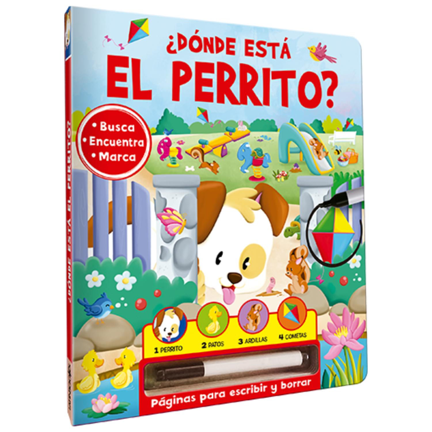 LIBRO ¿DÓNDE ESTÁ EL PERRITO? - BUSCA Y ENCUENTRA - 1