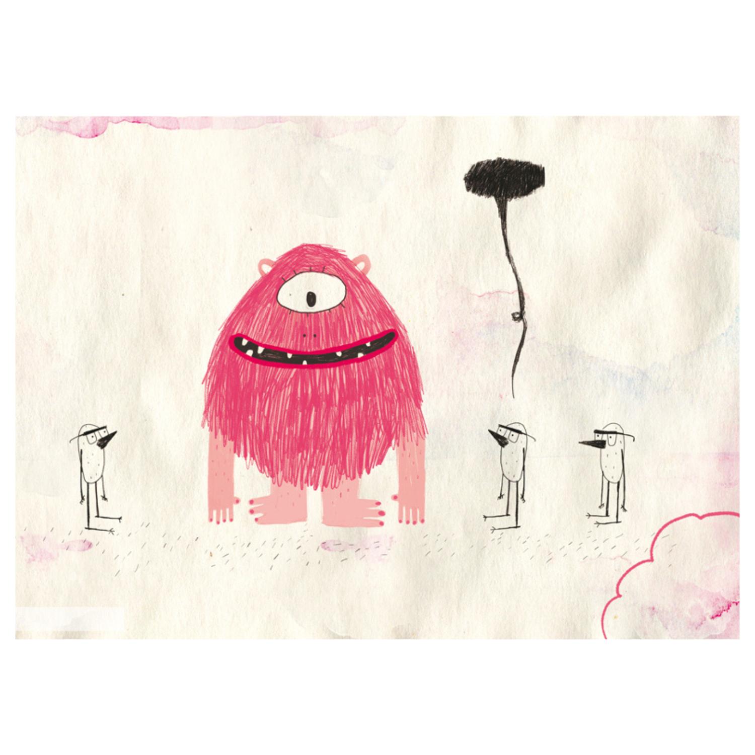 LIBRO MONSTRUO ROSA - 2