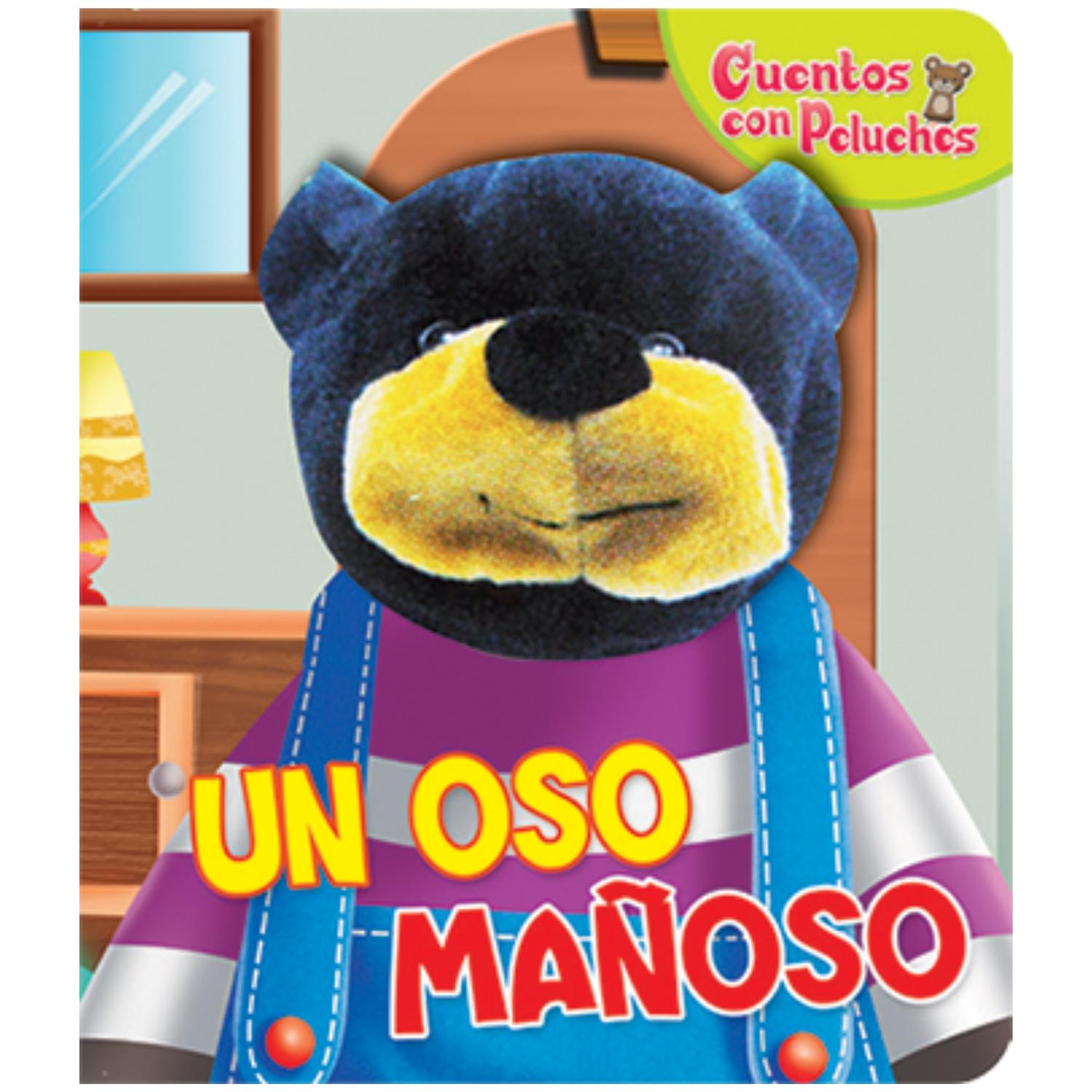 LIBRO CUENTOS CON PELUCHES - UN OSO MAÑOSO - 1