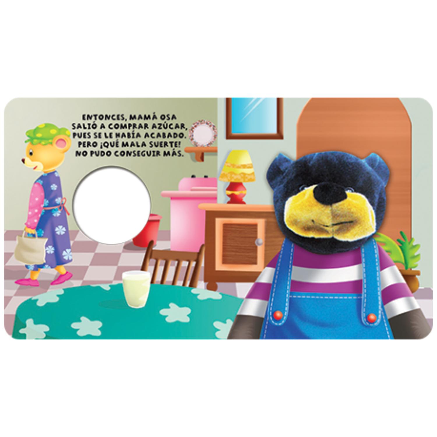 LIBRO CUENTOS CON PELUCHES - UN OSO MAÑOSO - 2
