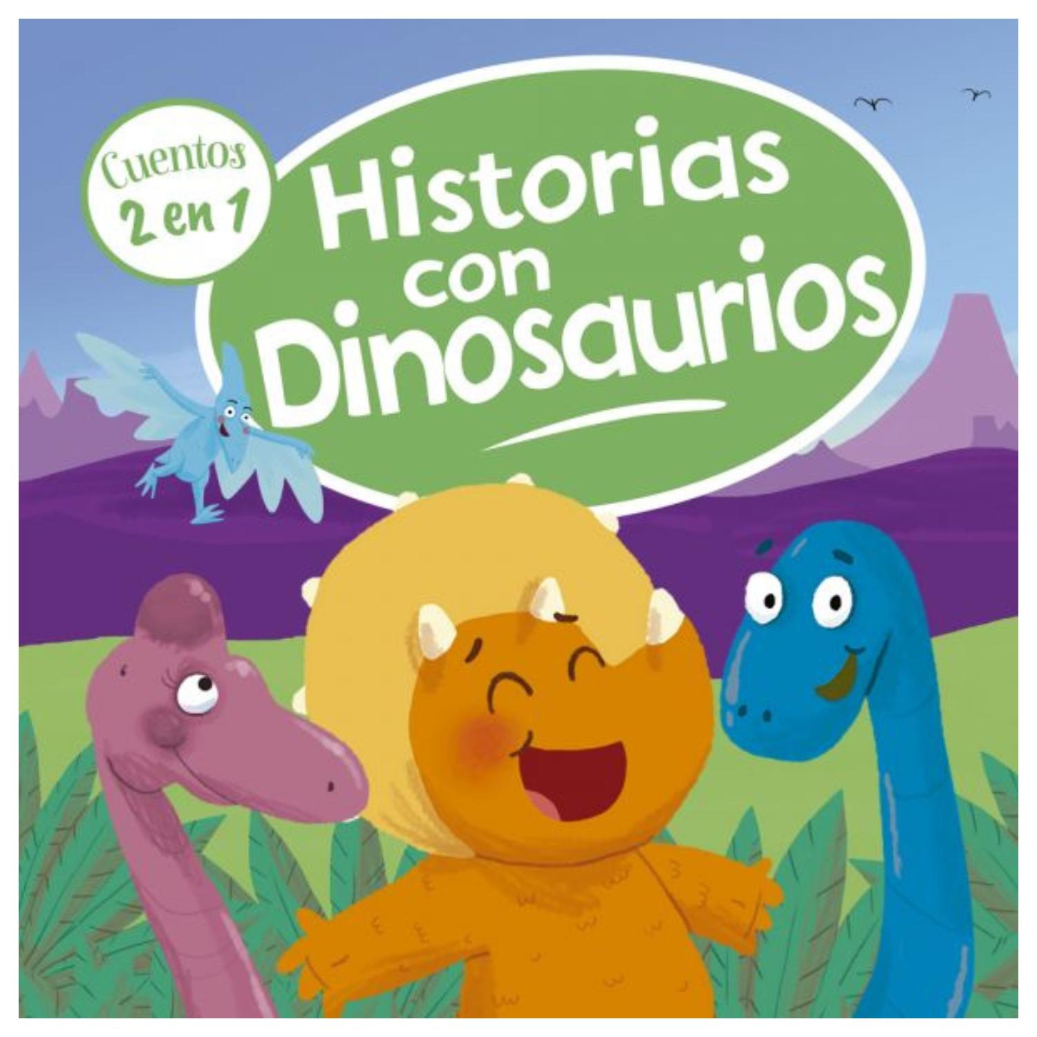 HISTORIAS CON DINOSAURIOS - 2 CUENTOS EN 1 - 1